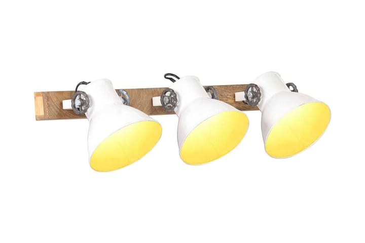 Teollinen seinävalaisin valkoinen 65x25 cm E27 - Valkoinen - Seinävalaisin makuuhuone - Riisipaperivalaisin - Kaarivalaisin - Verkkovalaisin - Seinävalaisin - PH lamppu - Lightbox - Tiffanylamppu