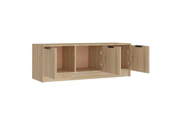 beBasic TV-taso Sonoma-tammi 102x35x36,5 cm tekninen puu - Ruskea - Huonekalut - TV- & Mediakalusteet - Tv taso & Mediataso