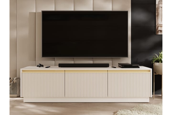 Bolstan TV-taso 182 cm - Beige - Huonekalut - TV- & Mediakalusteet - Tv taso & Mediataso