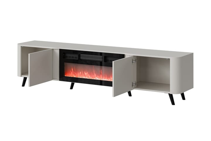 Clement TV-taso 200 cm - Beige - Huonekalut - TV- & Mediakalusteet - Tv taso & Mediataso