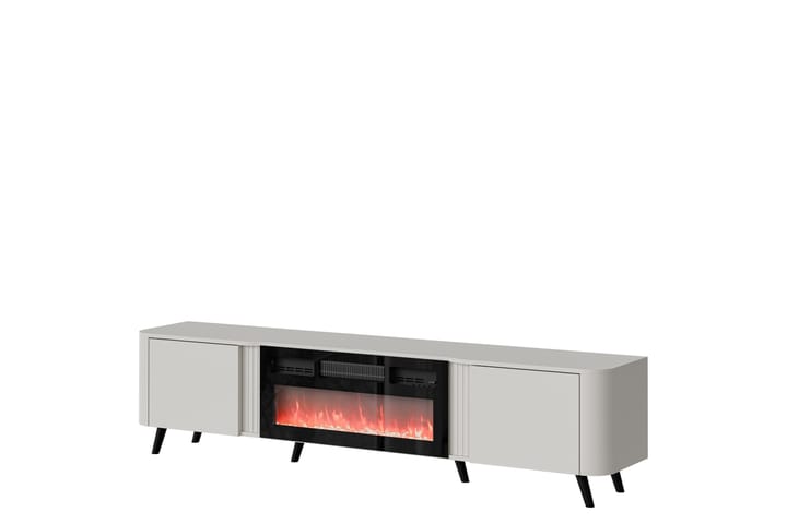 Clement TV-taso 200 cm - Beige - Huonekalut - TV- & Mediakalusteet - Tv taso & Mediataso