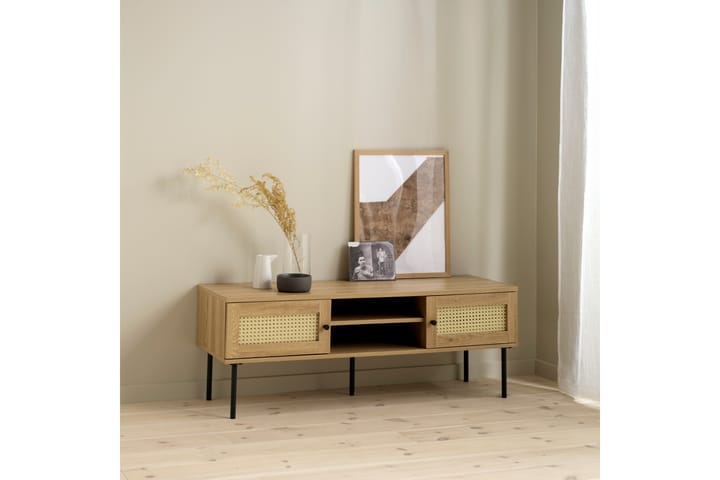 Cyndy TV-taso 120 cm - Beige - Huonekalut - TV- & Mediakalusteet - Tv taso & Mediataso