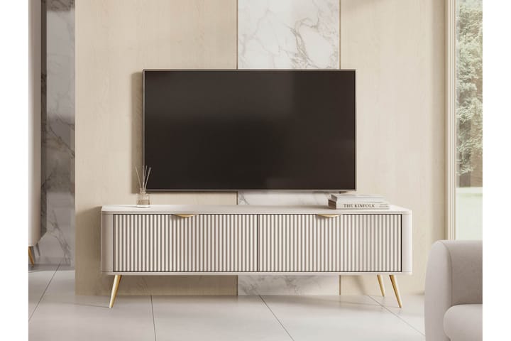 Forba TV-taso 164 cm - Beige - Huonekalut - TV- & Mediakalusteet - Tv taso & Mediataso