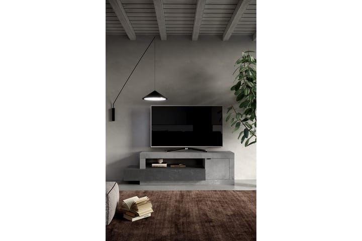 Freedom TV-taso 159x42 cm - Harmaa - Huonekalut - TV- & Mediakalusteet - Tv taso & Mediataso