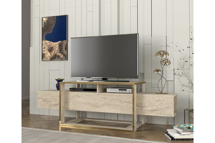 Herb Tv-taso 160 cm - Beige - Huonekalut - TV- & Mediakalusteet - Tv taso & Mediataso