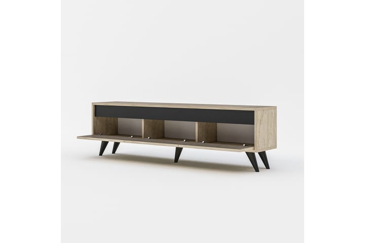 Hume Tv-taso 150 cm - Beige/Antrasiitti - Huonekalut - TV- & Mediakalusteet - Tv taso & Mediataso