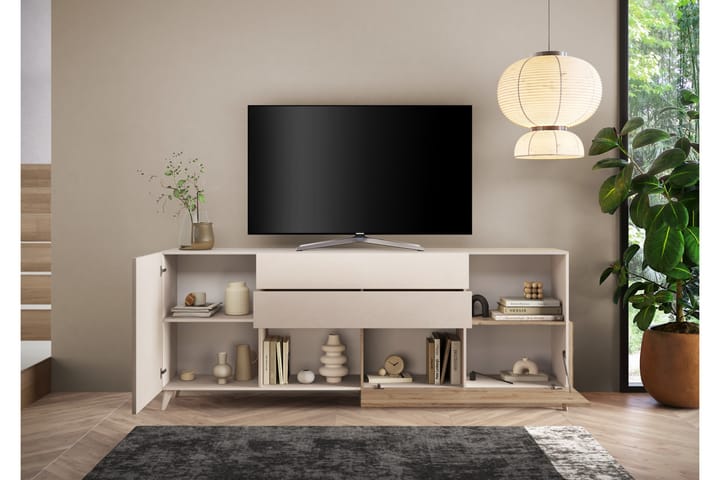 Monaco TV-taso 241x42 cm - Messinki - Huonekalut - TV- & Mediakalusteet - Tv taso & Mediataso