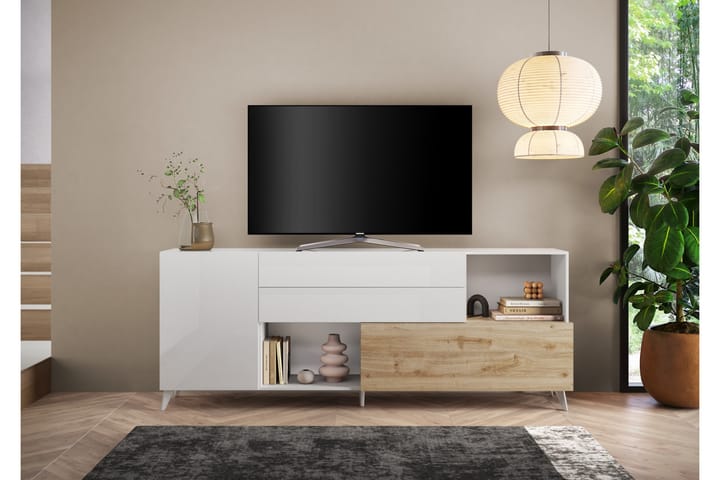 Monaco TV-taso 241x42 cm - Messinki - Huonekalut - TV- & Mediakalusteet - Tv taso & Mediataso