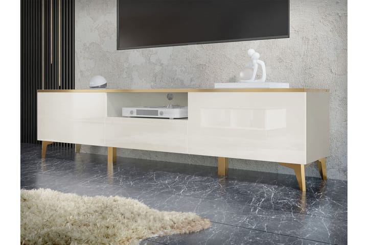 Royston tv-taso 200 cm - Beige - Huonekalut - TV- & Mediakalusteet - Tv taso & Mediataso