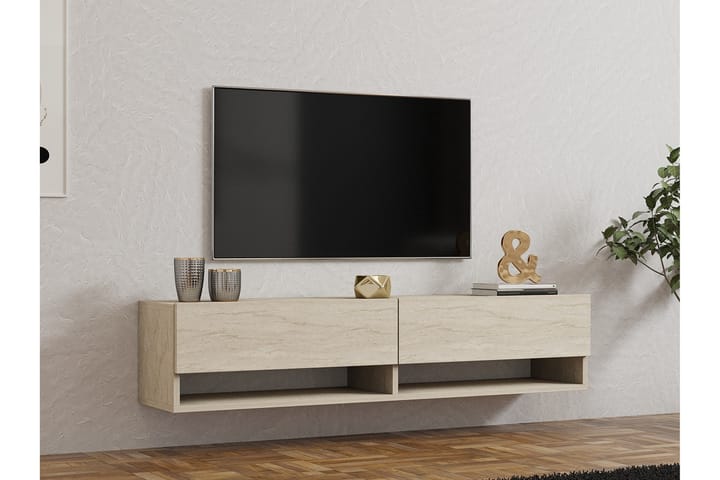 Taboada Tv-taso 141 cm - Beige - Huonekalut - TV- & Mediakalusteet - Tv taso & Mediataso