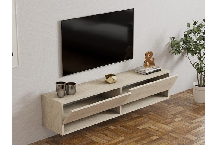 Taboada Tv-taso 141 cm - Beige - Huonekalut - TV- & Mediakalusteet - Tv taso & Mediataso