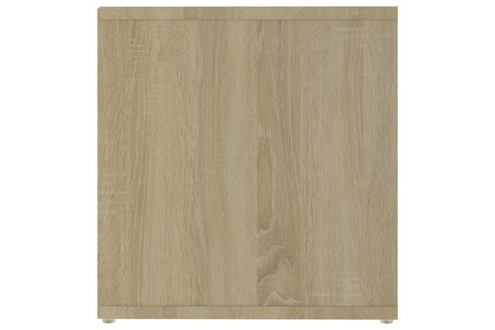 TV-tasot 2 kpl 72x35x36,5 cm Sonoma-tammi - Beige/Valkoinen - Huonekalut - TV- & Mediakalusteet - TV-kaappi