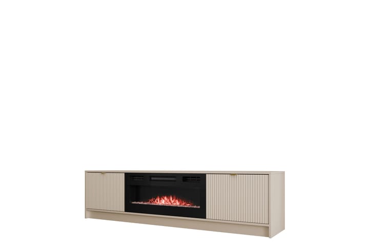 Tv-taso Gudelia 182 cm - Beige - Huonekalut - TV- & Mediakalusteet - Tv taso & Mediataso