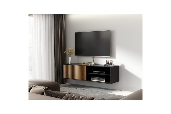 TV-taso Meorati 40x150 cm - Ruskea - Huonekalut - TV- & Mediakalusteet - Tv taso & Mediataso