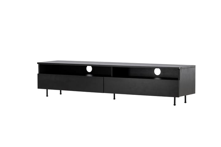 Navarra TV-taso 180x40 cm - Musta - Huonekalut - TV- & Mediakalusteet - Tv taso & Mediataso