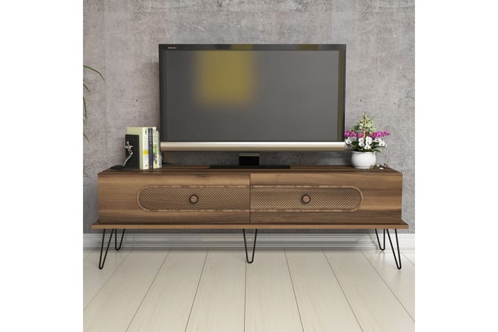 TV-taso Amtorp 145 cm - Ruskea - Huonekalut - TV- & Mediakalusteet - Tv taso & Mediataso