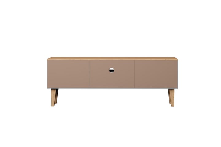 TV-Taso Denver 120 cm Harmaa/Beige - Kocot - Huonekalut - TV- & Mediakalusteet - Tv taso & Mediataso