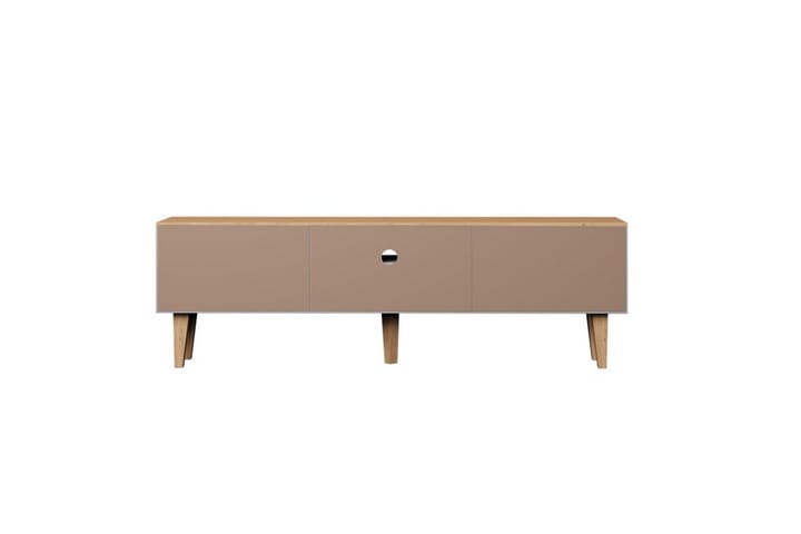 TV-Taso Denver 160 cm Harmaa/Beige - Kocot - Huonekalut - TV- & Mediakalusteet - Tv taso & Mediataso