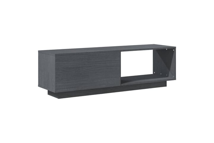 TV-taso harmaa 110x30x33,5 cm t�äysi mänty - Harmaa - Huonekalut - TV- & Mediakalusteet - Tv taso & Mediataso