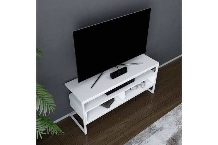 TV-taso Urgby 110x49,9 cm - Valkoinen - Huonekalut - TV- & Mediakalusteet - Tv taso & Mediataso