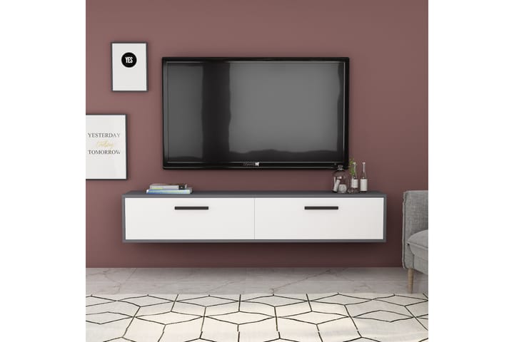 TV-taso Urgby 150x45 cm - Antrasiitti - Huonekalut - TV- & Mediakalusteet - Tv taso & Mediataso