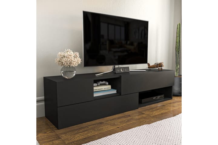 TV-taso Urgby 160x40 cm - Antrasiitti - Huonekalut - TV- & Mediakalusteet - Tv taso & Mediataso