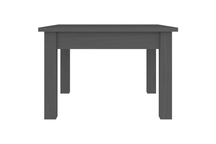 beBasic Sohvapöytä harmaa 45x45x30 cm täysi mänty - Harmaa - Lamppupöytä - Tarjotinpöytä & pikkupöytä