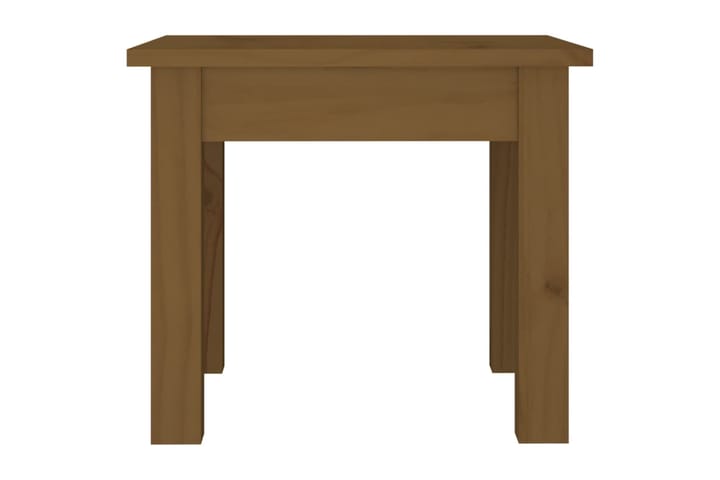 beBasic Sohvapöytä hunajanruskea 35x35x30 cm täysi mänty - Ruskea - Lamppupöytä - Tarjotinpöytä & pikkupöytä