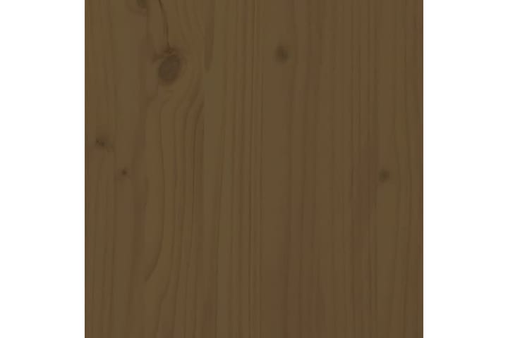 beBasic Yöpöytä hunajanruskea 60x34x51 cm täysi mänty - Ruskea - Yöpöytä