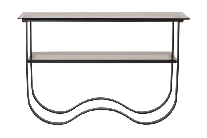 Apupöytä Wavy 117 cm - Musta - Marmoripöydät - Eteispöytä - Peilipöytä - Kokoontaitettavat pöydät - Konsolipöytä