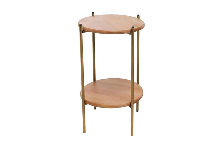 Sivupöytä Mattarbodum 40x70x40 cm Pyöreä - Tammi - Tarjotinpöytä & pikkup�öytä - Lamppupöytä