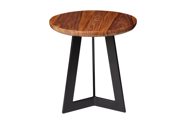Sivupöytä Sharrell 35 cm - Puu/Luonnonväri - Tarjotinpöytä & pikkupöytä - Lamppupöytä