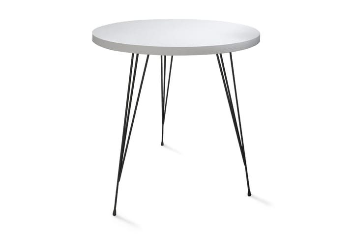 Sivupöytä Ubbeboda 40 cm - Valkoinen - Tarjotinpöytä & pikkupöytä - Lamppupöytä