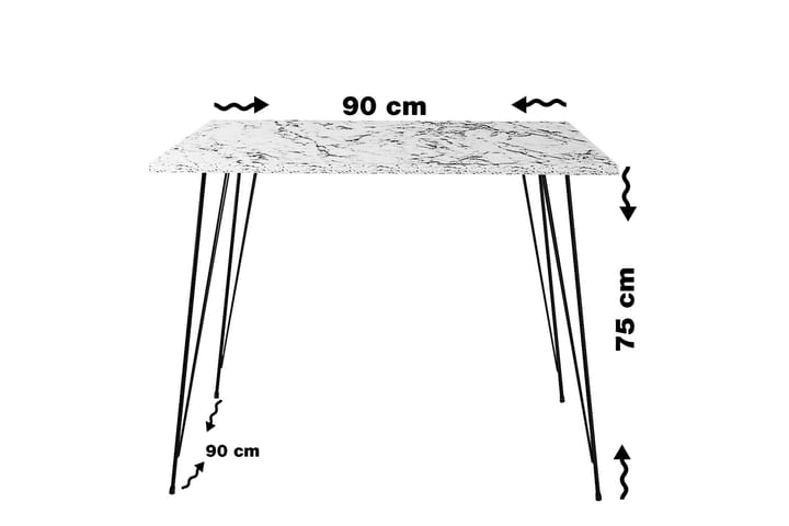 Pöytä Alaxander 90 cm - Tammi - Huonekalut - Pöytä & ruokailuryhmä - Apupöytä & sivupöytä