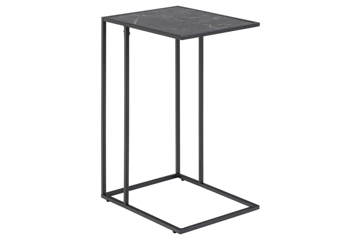 Sivupöytä Boonanaring 43x43 cm - Musta - Tarjotinpöytä & pikkupöytä - Lamppupöytä