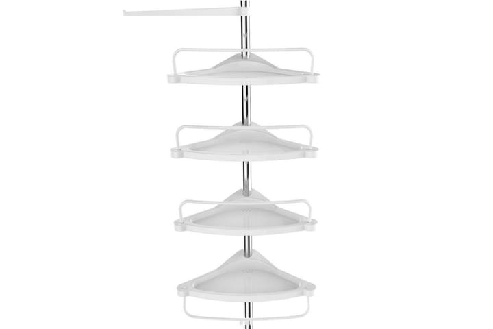 Kulmahylly Dragani - Valkoinen - Tarjotinpöytä & pikkupöytä - Marmoripöydät - Lamppupöytä - Peilipöytä - Kokoontaitettavat pöydät