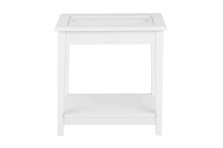 Sivupöytä Attu 57 cm - Valkoinen - Tarjotinpöytä & pikkupöytä - Lamppupöytä