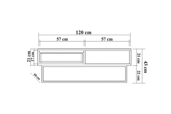 Laxus Sohvapöytä 120 cm - Beige - Huonekalut - Pöytä & ruokailuryhmä - Sohvapöytä