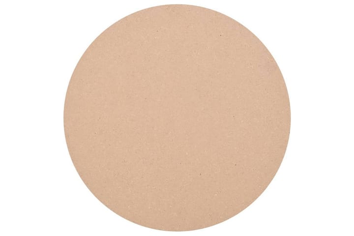 Pöytälevy pyöreä MDF 600x18 mm - Beige - Huonekalut - Pöytä & ruokailuryhmä - Pöydän tarvikkeet - Pöytälevy