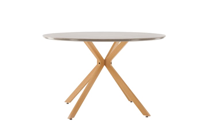 Pyöreä Ruokapöytä Arnulf 120 cm - Harmaa - Marmoripöydät - Kokoontaitettavat pöydät - Jatkettava ruokapöytä - Ruokapöydät & keittiön pöydät