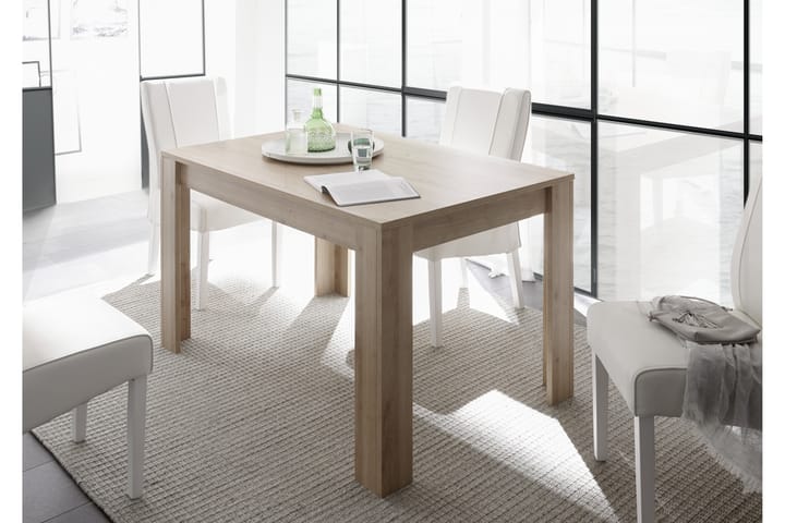 Ruokapöytä Firenze 180 cm - Ruskea - Marmoripöydät - Kokoontaitettavat pöydät - Jatkettava ruokapöytä - Ruokapöydät & keittiön pöydät