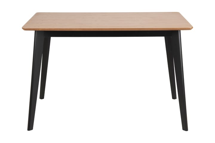 Ruokapöytä Hallaci 120 cm - Luonnonväri/Musta - Marmoripöydät - Kokoontaitettavat pöydät - Jatkettava ruokapöytä - Ruokapöydät & keittiön pöydät
