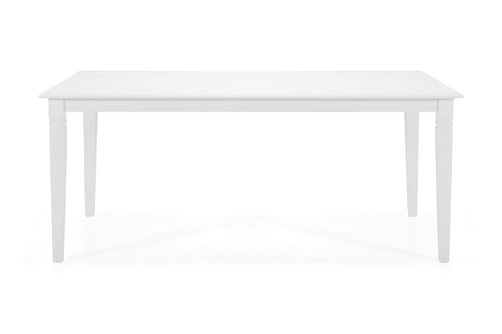 Ruokapöytä Twain 180 cm - Valkoinen - Marmoripöydät - Kokoontaitettavat pöydät - Jatkettava ruokapöytä - Ruokapöydät & keittiön pöydät