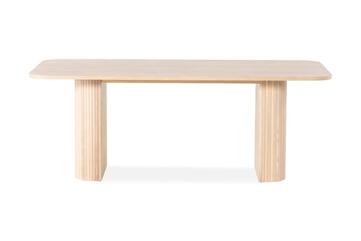 Ruokapöytä Uppveda 200 cm - Tammi - Marmoripöydät - Kokoontaitettavat pöydät - Jatkettava ruokapöytä - Ruokapöydät & keittiön pöydät