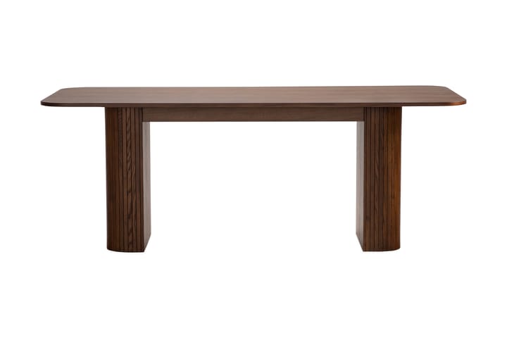 Ruokapöytä Uppveda 200 cm - Tummanruskea - Marmoripöydät - Kokoontaitettavat pöydät - Jatkettava ruokapöytä - Ruokapöydät & keittiön pöydät