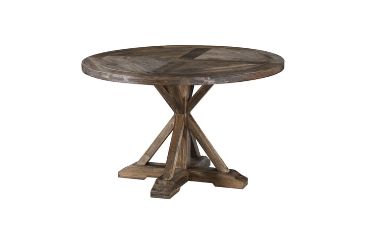 Ruokapöytä Yorkshire 150 cm Pyöreä - Ruskea - Ruokapöydät & keittiön pöydät