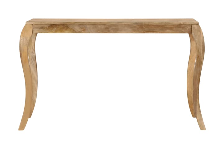 Ruokapöytä 118x60x76 cm täysi mangopuu - Ruskea - Ruokapöydät & keittiön pöydät