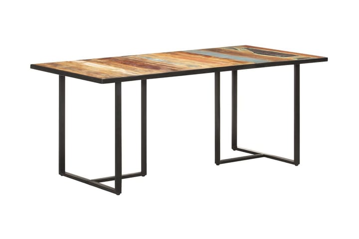Ruokapöytä 180 cm täysi kierrätetty puu - Ruskea - Ruokapöydät & keittiön pöydät