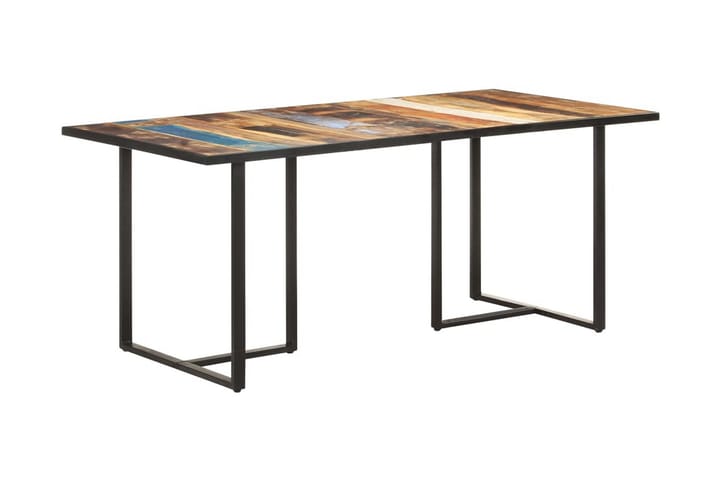 Ruokapöytä 180 cm täysi kierrätetty puu - Ruskea - Ruokapöydät & keittiön pöydät
