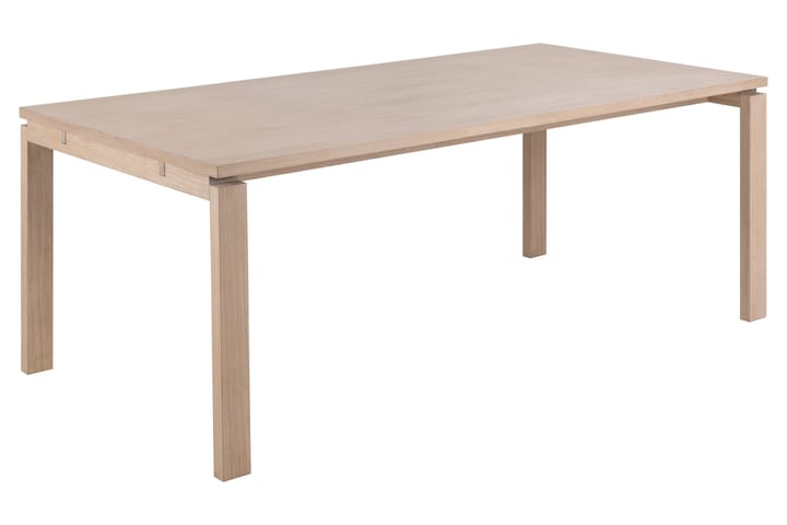 Ruokapöytä Sakie 200x100 cm - Valkoinen - Ruokapöydät & keittiön pöydät